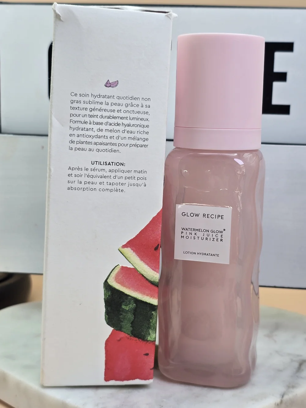 Glow Recipe Watermelon Glow Pink Juice Moisturizer — light pink